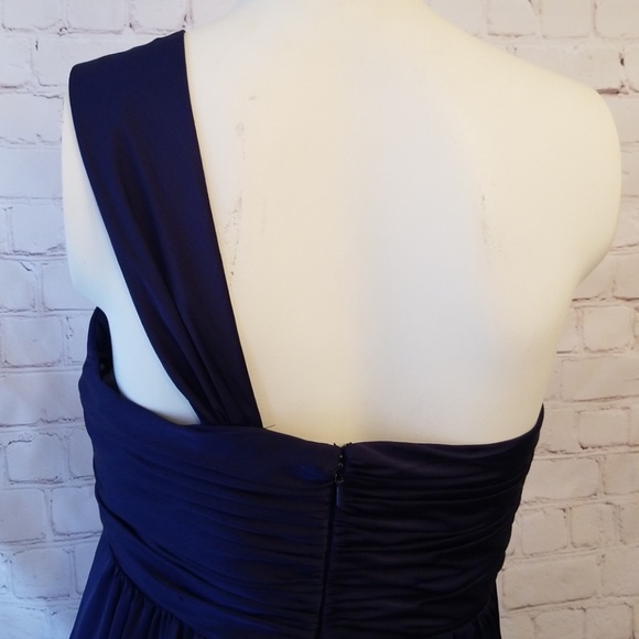 Priscilla Of Boston Vineyard Collecton Navy Dress - Picture 6 of 7